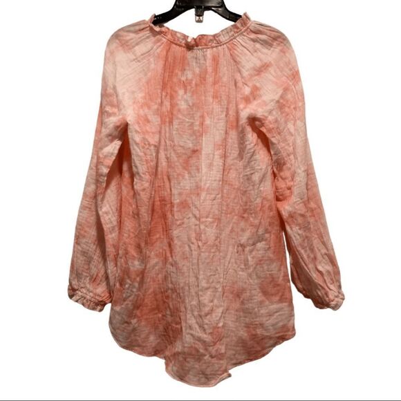 NWT Show Me Your Mumu Charlene Tunic Pink Tie Dye V Neck - Picture 4 of 8